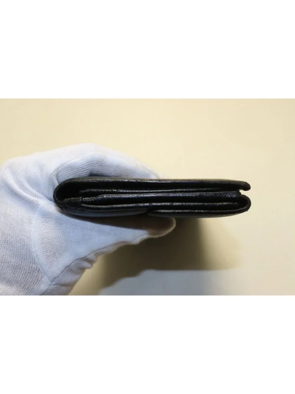 Chanel Leather Wallet Black